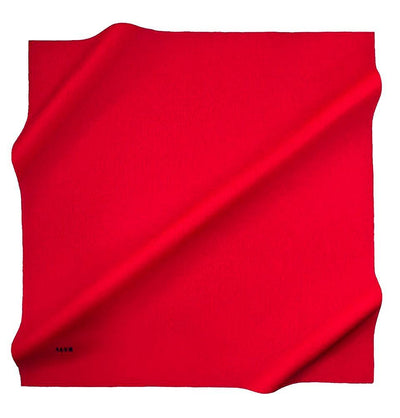 Aker Silk Cotton Square Solid Scarf #7071-441