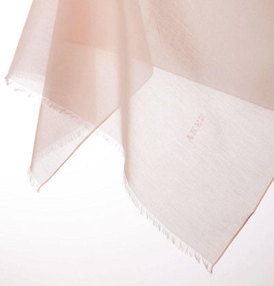 Aker Silk Cotton Square Solid Scarf #7071-464