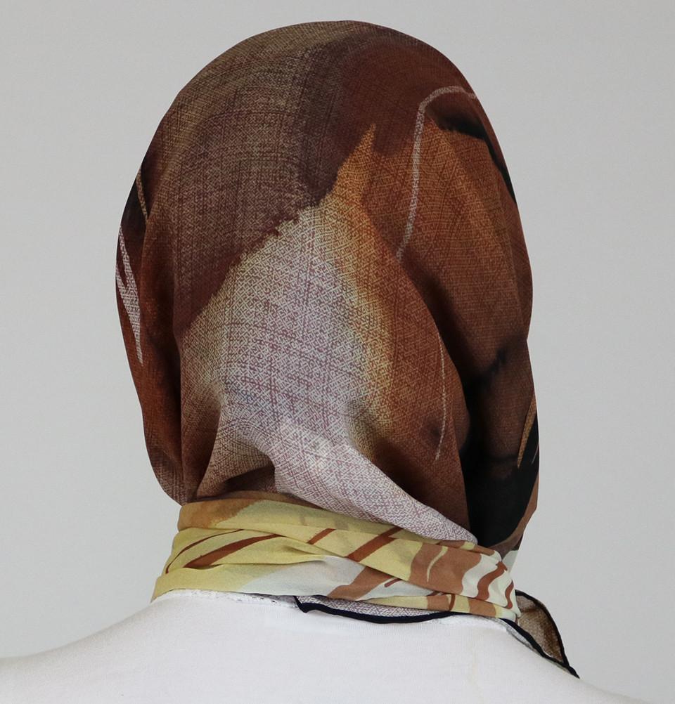 Aker scarf Aker 'Angel' Chiffon Square Hijab Scarf 7234-911 - Modefa 