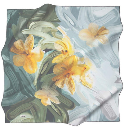 Aker Silk Cotton Square Hijab Scarf  7341-412