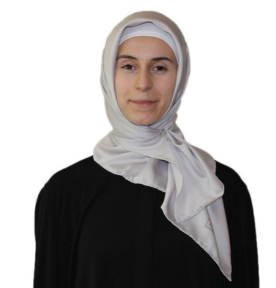Aker scarf Aker Satin Square Hijab Scarf 6385 971 - Modefa 