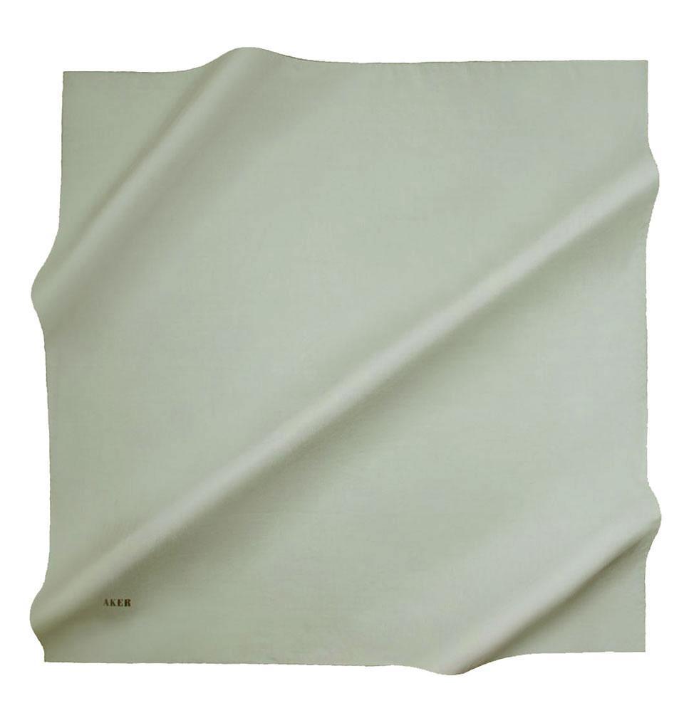 Aker Silk Cotton Square Solid Scarf #7071-472