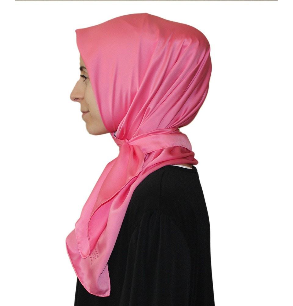 Aker scarf Aker Satin Square Hijab Scarf 6385 991 - Modefa 