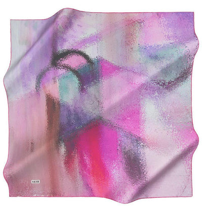 Aker Silk Cotton Square Hijab Scarf 7277-491
