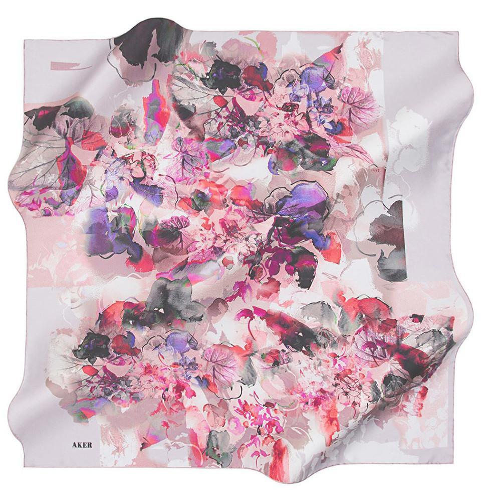 Aker Silk Cotton Square Hijab Scarf  7301-491