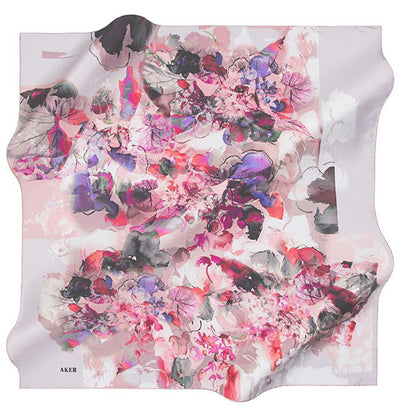 Aker Silk Cotton Square Hijab Scarf  7301-491