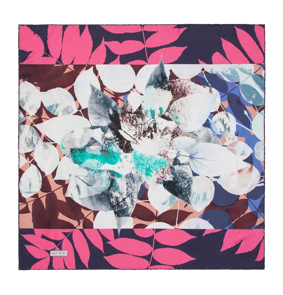 Aker Satin Square Hijab Scarf #5686-923