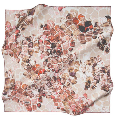 Aker Silk Cotton Square Hijab Scarf  7295-441