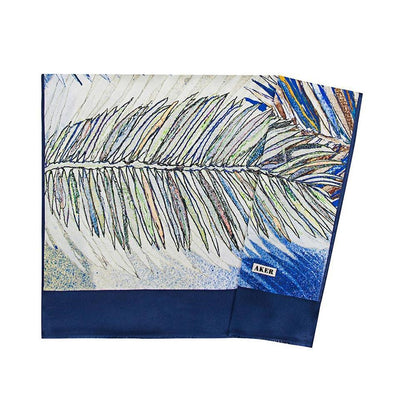 Aker Monogram Classic Silk Scarf #23