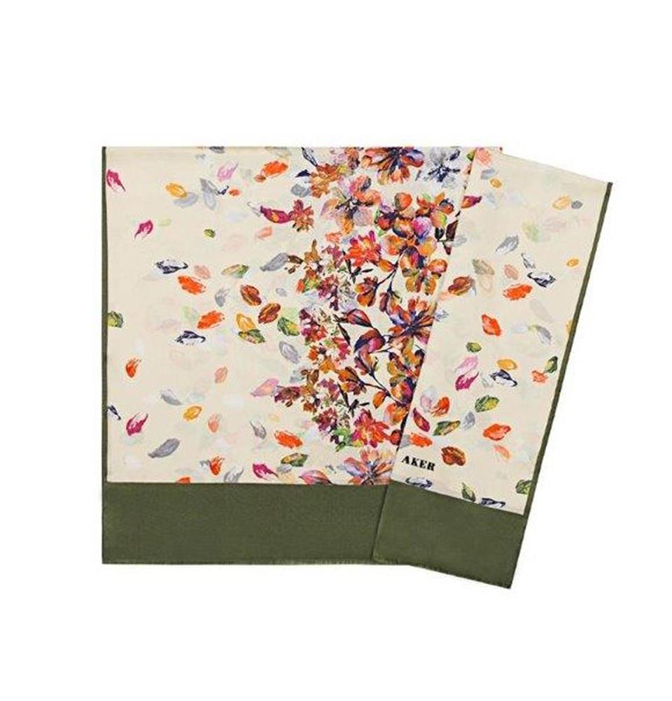 Aker Spring Summer 2014 Double-Sided Silk Shawl - Blue main image 0