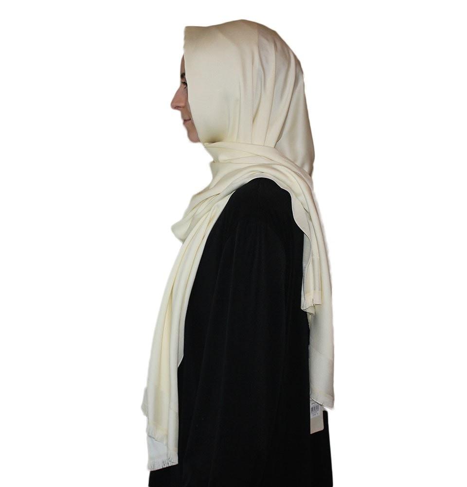 Aker Shawl Aker Solid Shawl 1002SLK-912 Ivory - Modefa 