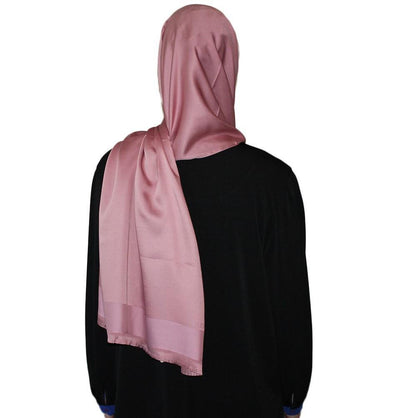 Aker Shawl Aker Solid Shawl 1002SLK-992 Rose Pink - Modefa 