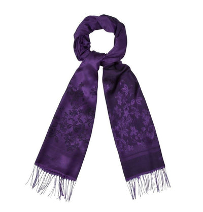 Aker Shawl Aker Reversible Floral Jacquard Shawl 1013BRL 995 - Modefa 