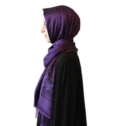 Aker Shawl Aker Reversible Floral Jacquard Shawl 1013BRL 995 - Modefa 