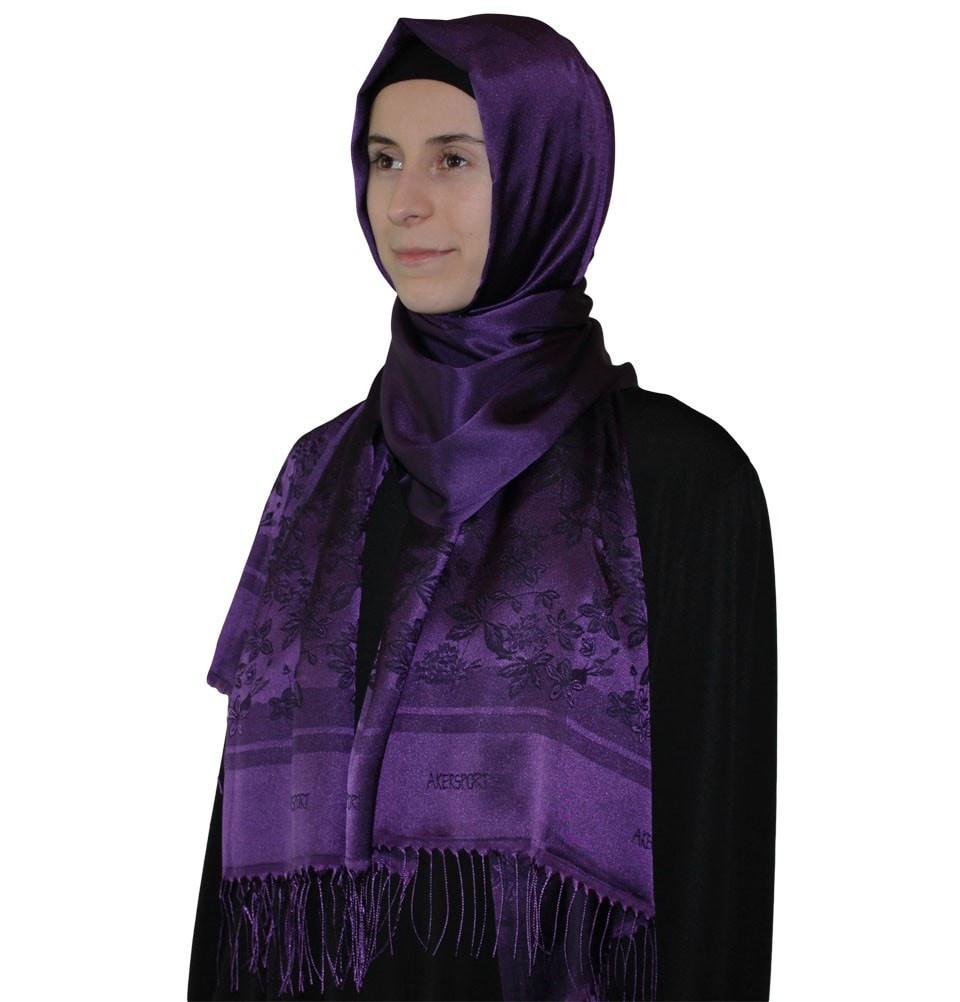 Aker Shawl Aker Reversible Floral Jacquard Shawl 1013BRL 995 - Modefa 