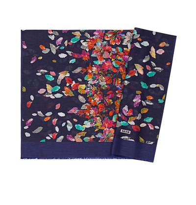 Aker Silk Cotton Patterned Shawl #7312-421