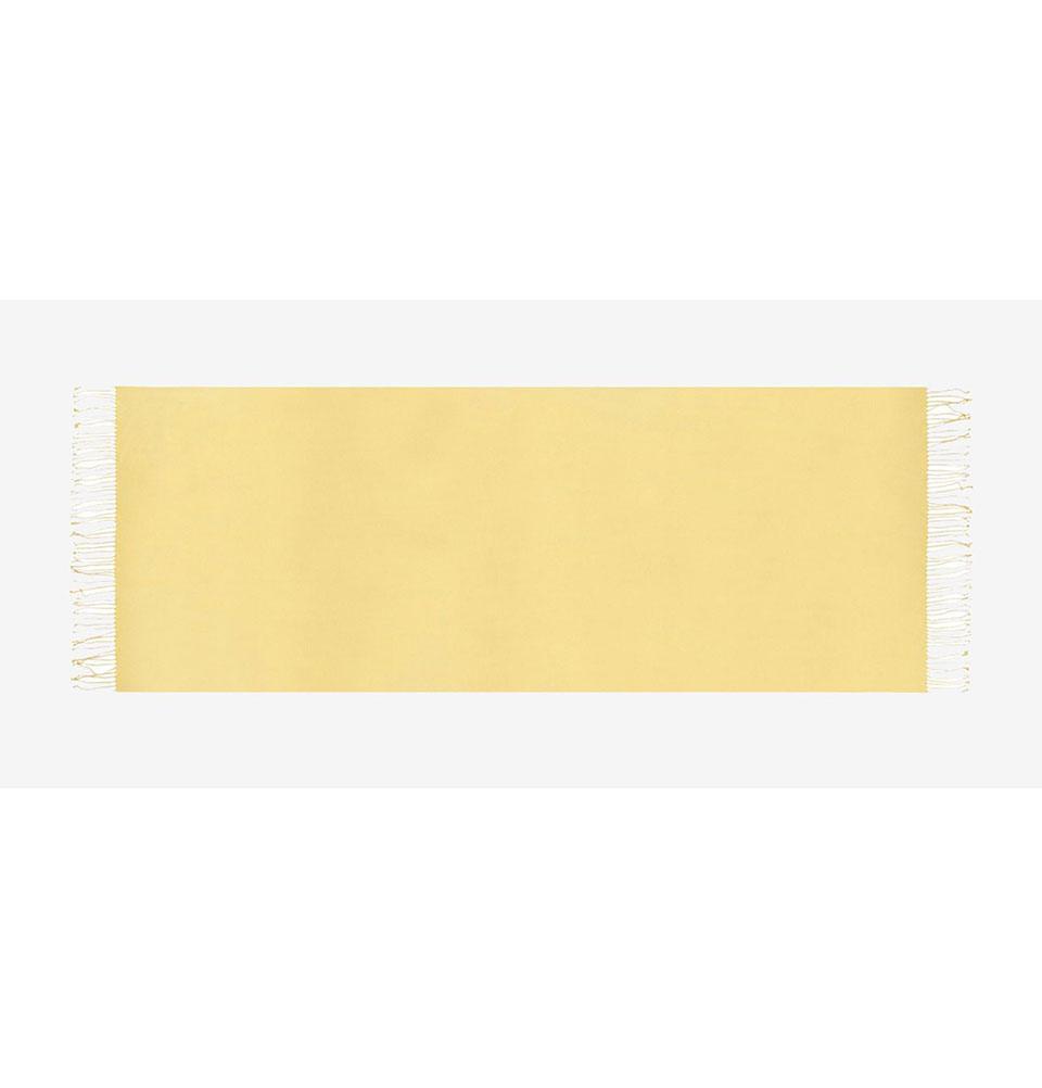 Aker Double-Sided Silk Hijab Shawl #364 - Bright Yellow