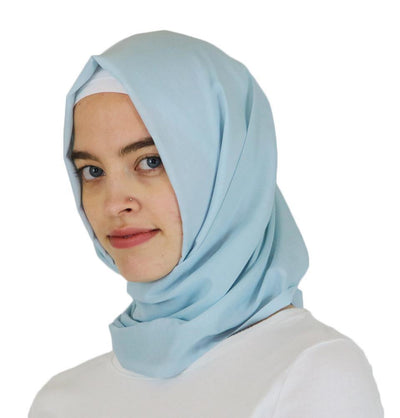 Aker Shawl Aker Ince Hijab Shawl #351 Baby Blue - Modefa 