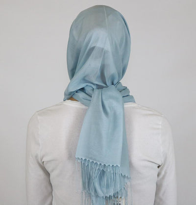Aker Shawl Aker Ince Hijab Shawl #351 Baby Blue - Modefa 