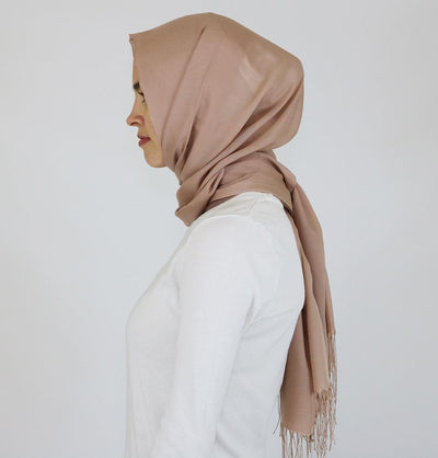 Aker Shawl Aker Ince Hijab Shawl #330 Mocha - Modefa 