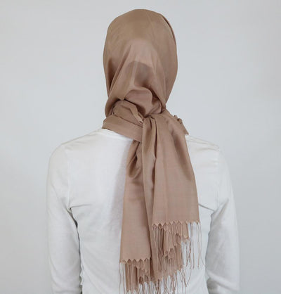 Aker Shawl Aker Ince Hijab Shawl #330 Mocha - Modefa 