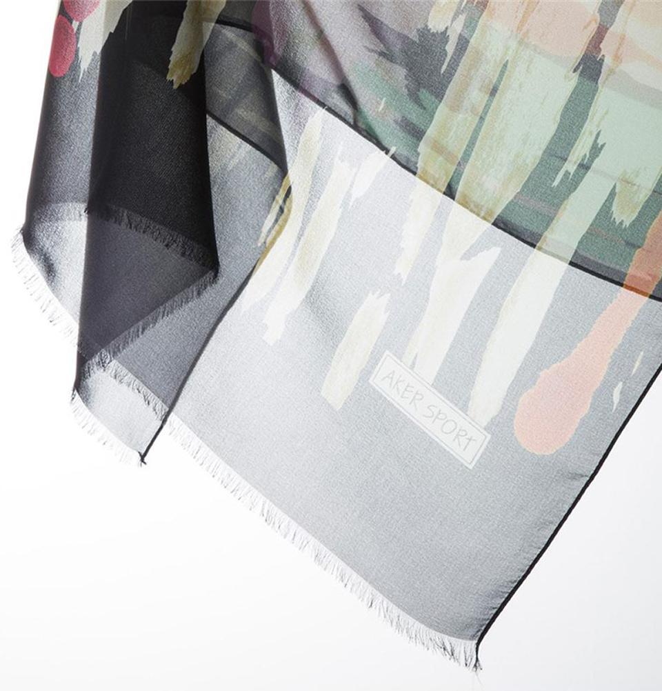 Aker Shawl Aker 'Angel' Chiffon Hijab Shawl #7223-921 - Modefa 