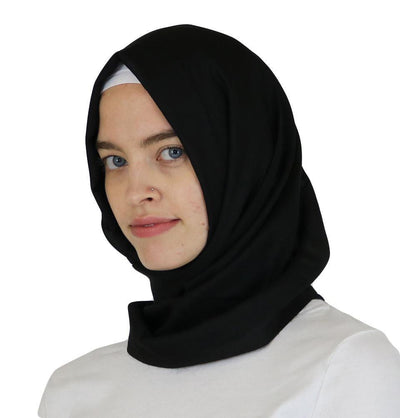 Aker Shawl Aker Ince Hijab Shawl #311 Black - Modefa 