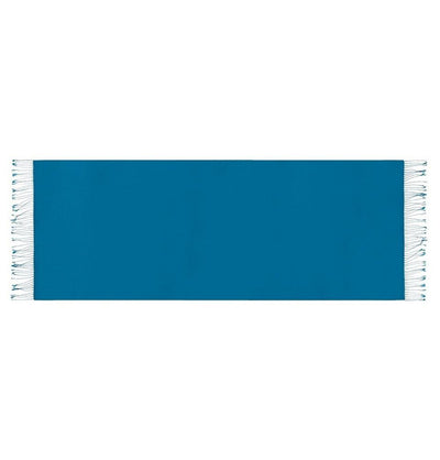 Aker Shawl Aker Double-Sided Silk Shawl #357 Blue - Modefa 