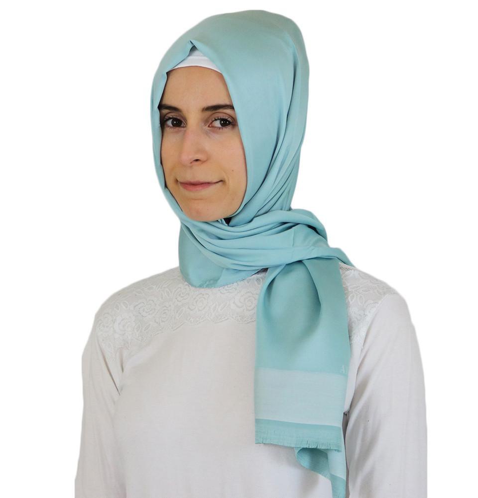 Aker Shawl Aker Solid Shawl 1002SLK-952 Mint Blue - Modefa 