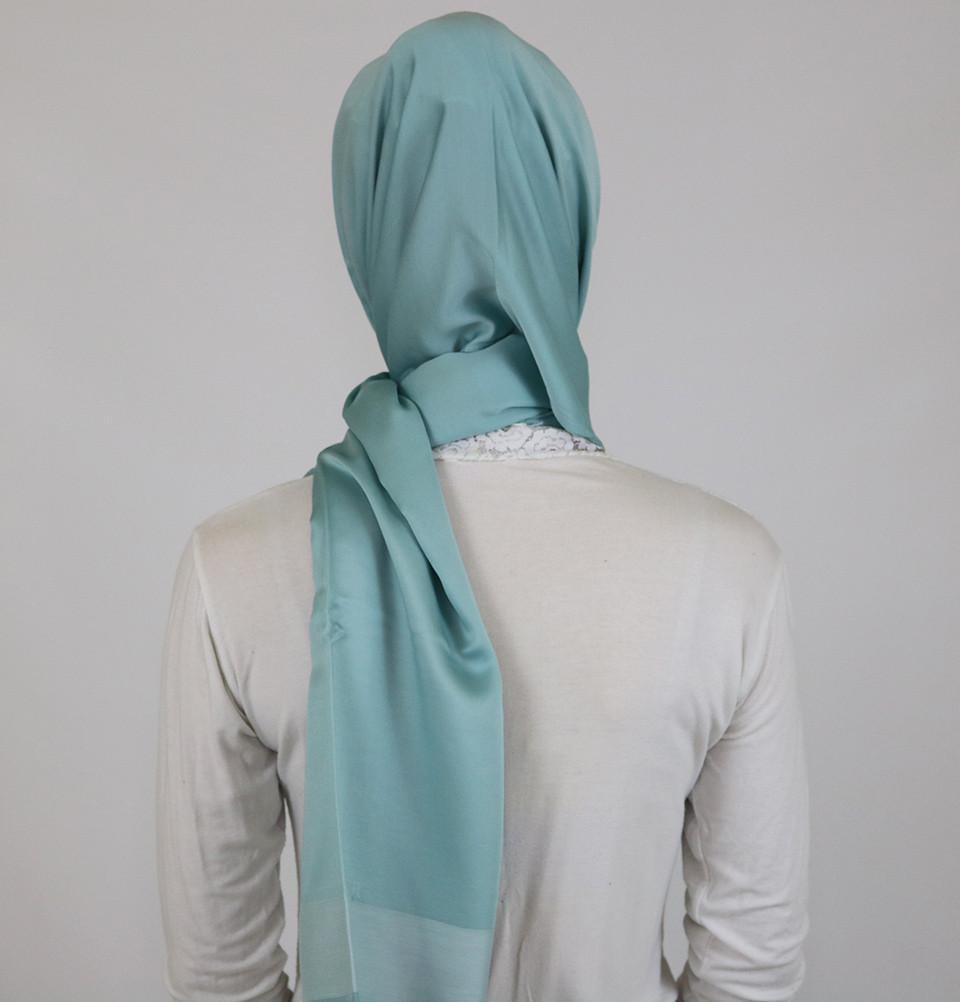 Aker Shawl Aker Solid Shawl 1002SLK-952 Mint Blue - Modefa 