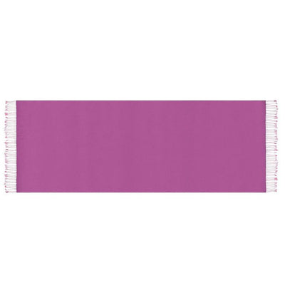 Aker Shawl Aker Double-Sided Silk Shawl #390 Fuchsia / Purple - Modefa 