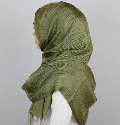 Aker Torba Hijab Wrap Shawl Green 951