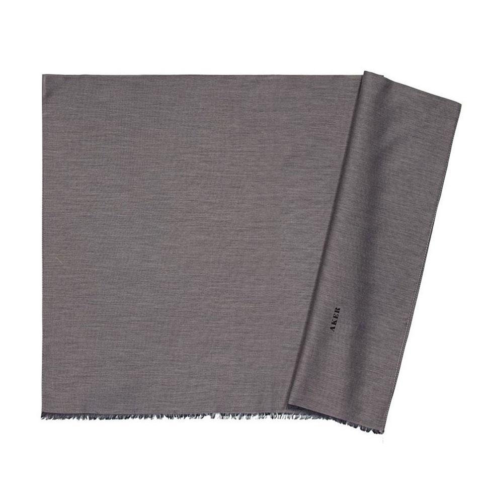 Aker Solid Silk Cotton Thin Summer Hijab Shawl Fringed #7070-474