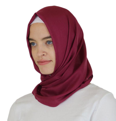 Aker Shawl Aker Ince Hijab Shawl #340 Magenta - Modefa 