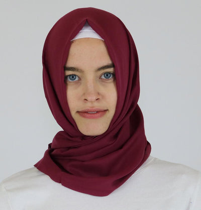 Aker Shawl Aker Ince Hijab Shawl #340 Magenta - Modefa 