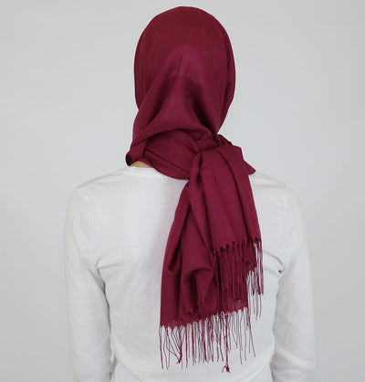 Aker Shawl Aker Ince Hijab Shawl #340 Magenta - Modefa 