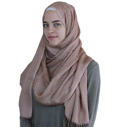 Aker Shawl Aker Torba Hijab Wrap Mink 981 - Modefa 