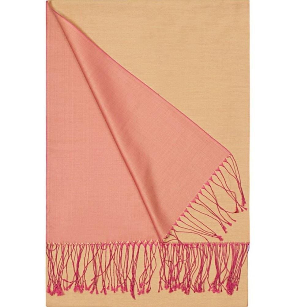 Aker Shawl Aker Spring Summer 2015 Double-Sided Silk Shawl #062 - Modefa 