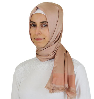 Aker Shawl Aker Solid Shawl 1002SLK-982 Powder Pink - Modefa 