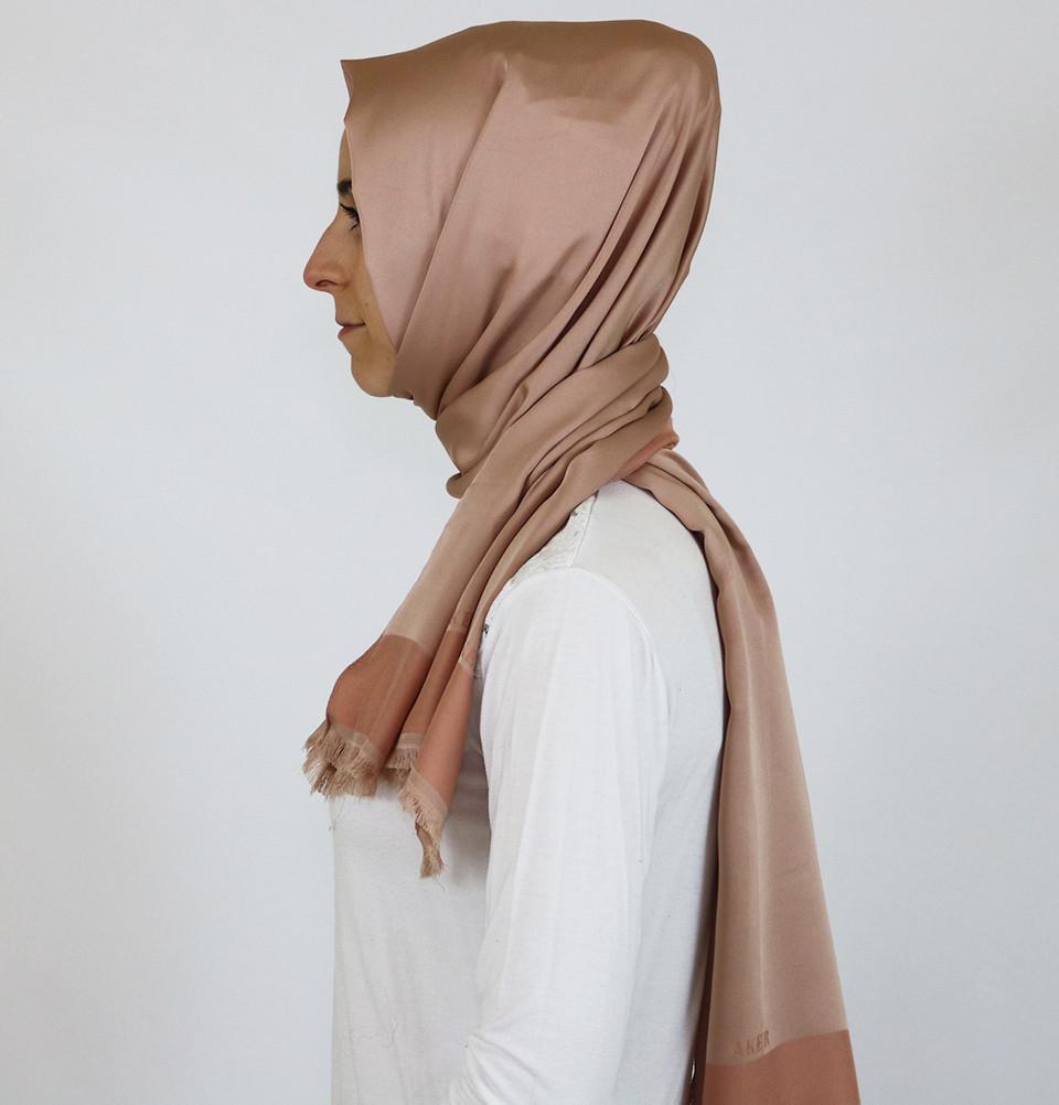 Aker Shawl Aker Solid Shawl 1002SLK-982 Powder Pink - Modefa 