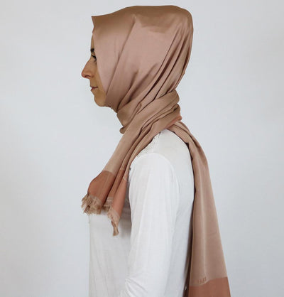 Aker Shawl Aker Solid Shawl 1002SLK-982 Powder Pink - Modefa 