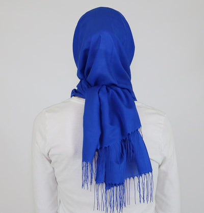 Aker Shawl Aker Ince Hijab Shawl #322 Royal Blue - Modefa 