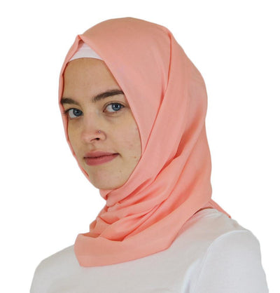 Aker Shawl Aker Ince Hijab Shawl #362 Salmon Pink - Modefa 