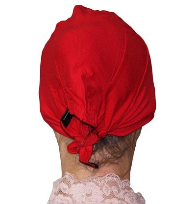 Aker Underscarf Aker Plain Hijab Bonnet Underscarf - Red - Modefa 