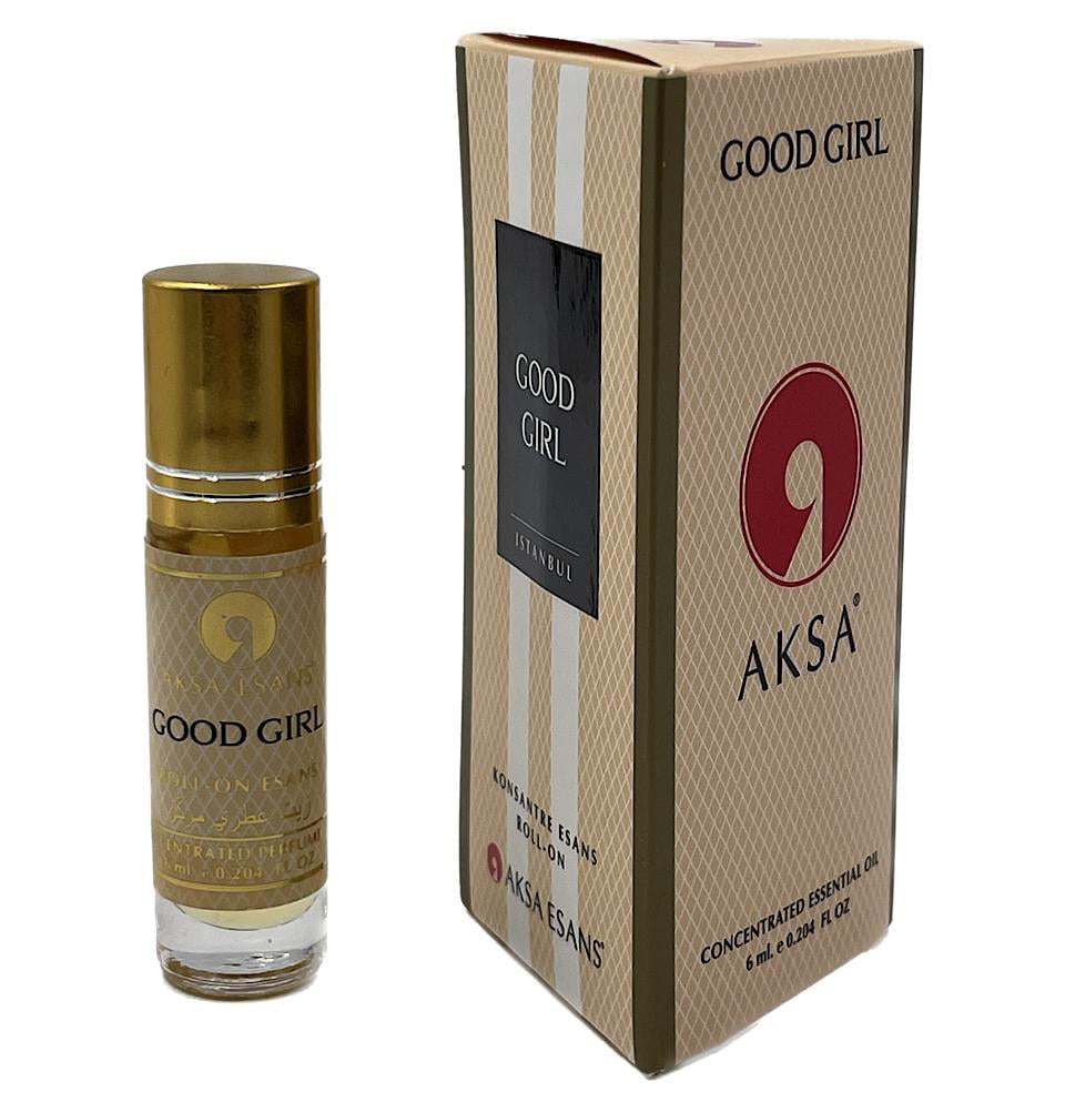 Aksa Perfume Aksa Concentrated Essential Oil Rollerball Perfume - 6ml - Good Girl