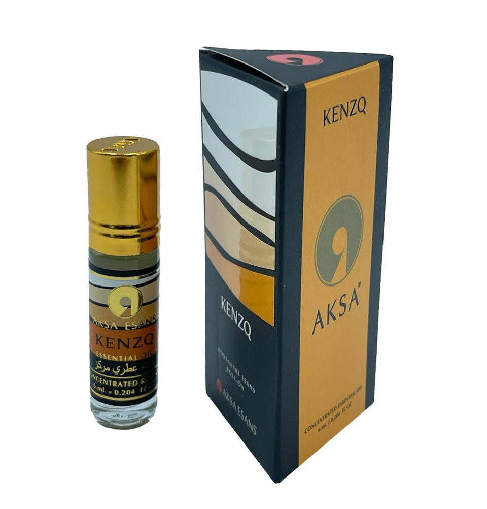 Aksa Perfume Aksa Concentrated Essential Oil Rollerball Perfume - 6ml - KenzQ