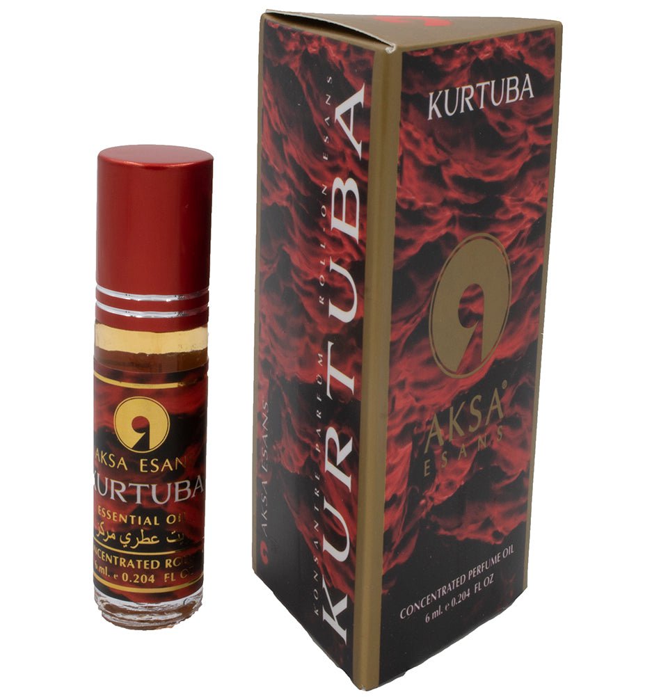 Aksa Concentrated Essential Oil Rollerball Perfume - 6ml - Kurtuba