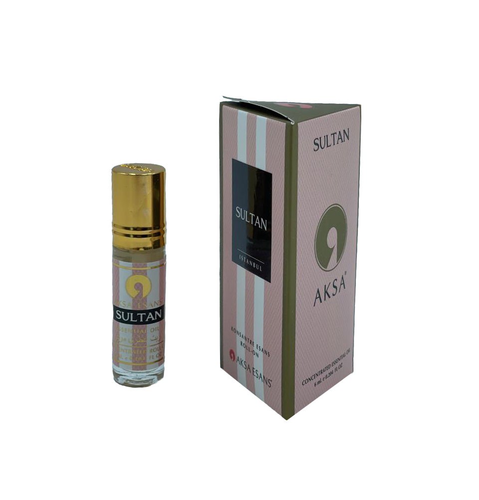 Aksa Perfume Aksa Concentrated Essential Oil Rollerball Perfume - 6ml - Sultan