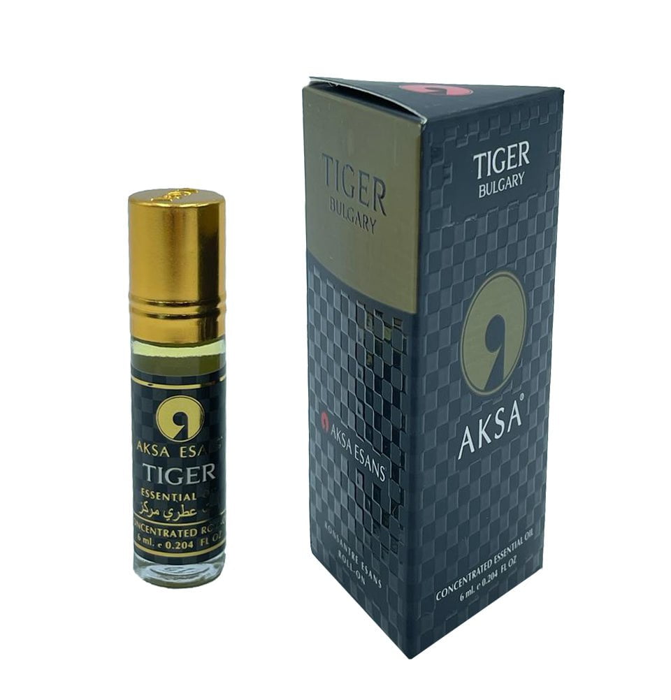 Aksa Concentrated Essential Oil Rollerball Perfume - 6ml - Tiger
