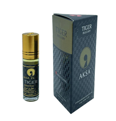 Aksa Perfume Aksa Concentrated Essential Oil Rollerball Perfume - 6ml - Tiger